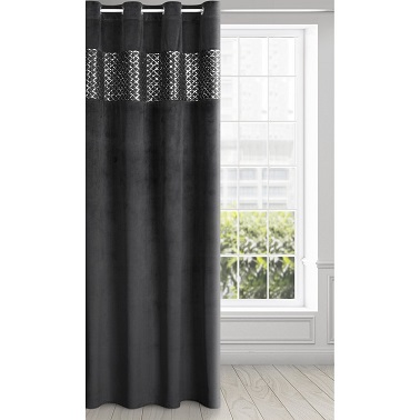 Miniaturka produktu Zasłona Margot czarna