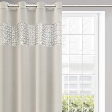 Miniaturka produktu Zasłona Margot srebrna