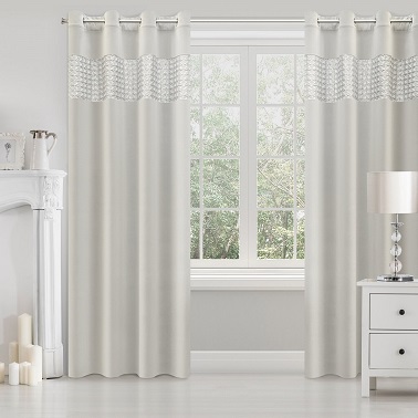 Miniaturka produktu Zasłona Margot srebrna