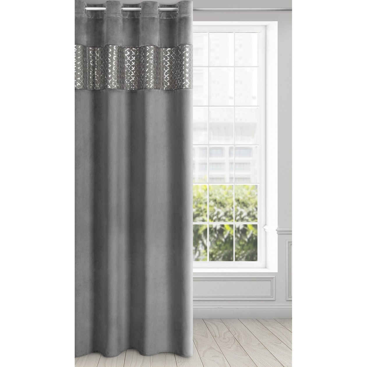 Duże zdjęcie produktu Zasłona Margot grafitowa