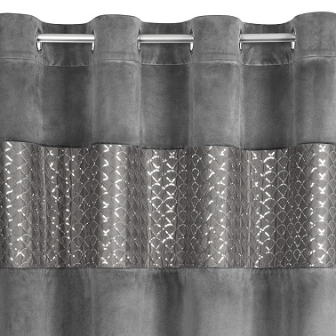 Miniaturka produktu Zasłona Margot grafitowa