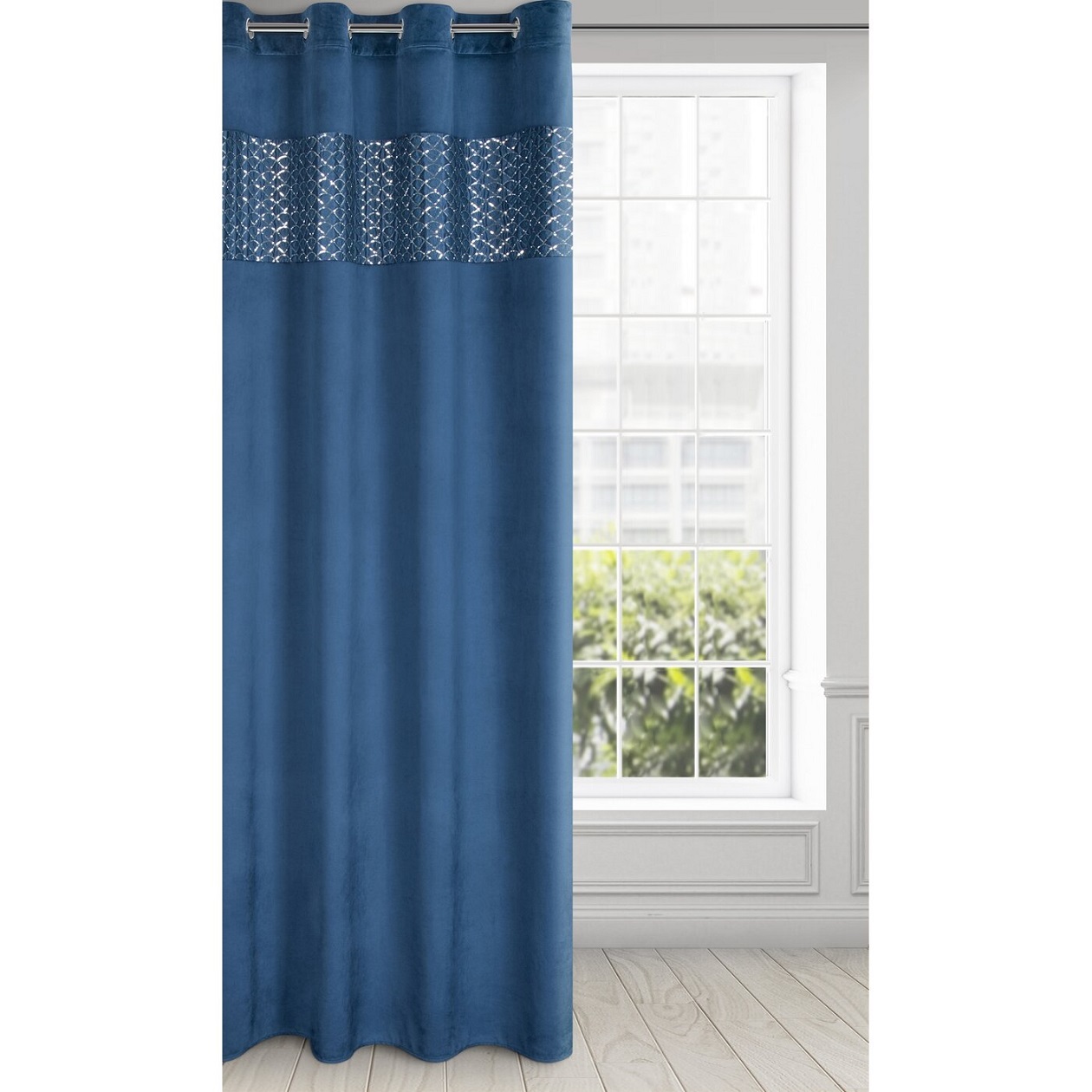 Duże zdjęcie produktu Zasłona Margot granatowa