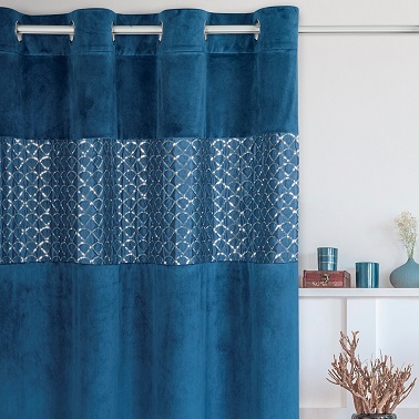 Miniaturka produktu Zasłona Margot granatowa