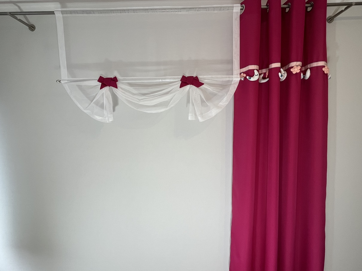 Duże zdjęcie produktu Zasłona gotowa Moon dla dziewczynki