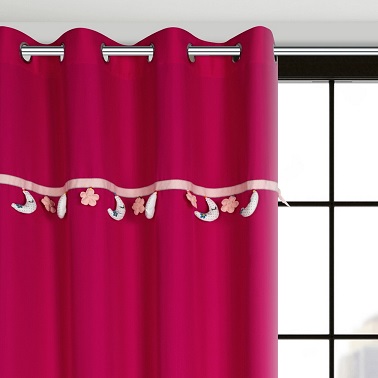 Miniaturka produktu Zasłona gotowa Moon dla dziewczynki