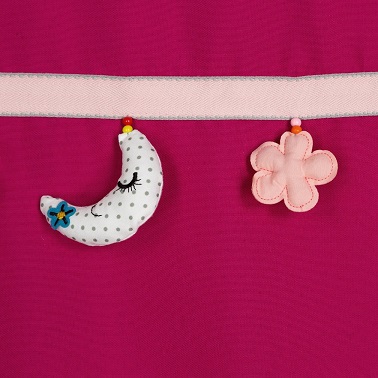 Miniaturka produktu Zasłona gotowa Moon dla dziewczynki