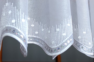 Miniaturka produktu Firanka haftowana Cyrkonia