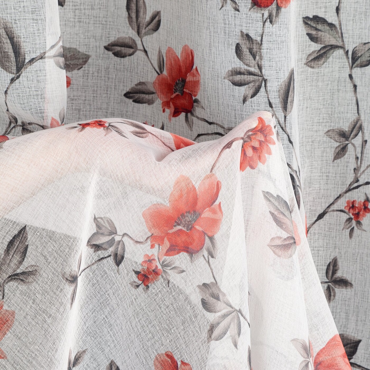 Duże zdjęcie produktu Firana Jenny czerwona