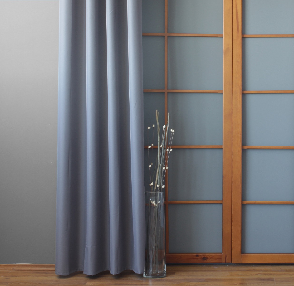 Duże zdjęcie produktu Zasłona Laval jasnoszara