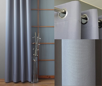 Miniaturka produktu Zasłona Laval jasnoszara