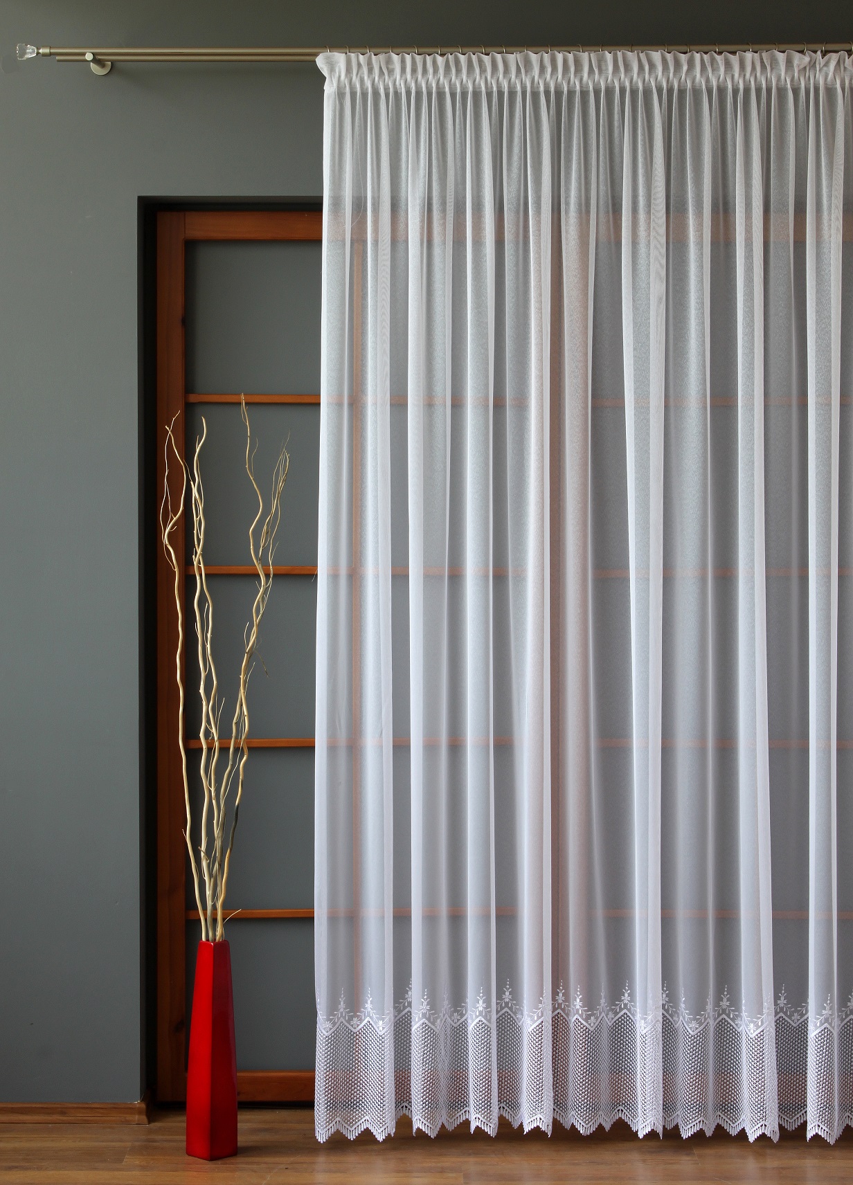 Duże zdjęcie produktu Firanka marszczona z Stokrotka