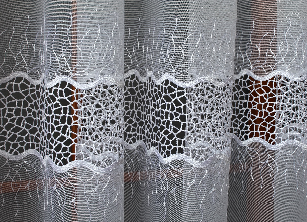 Duże zdjęcie produktu Firanka marszczona gałązka