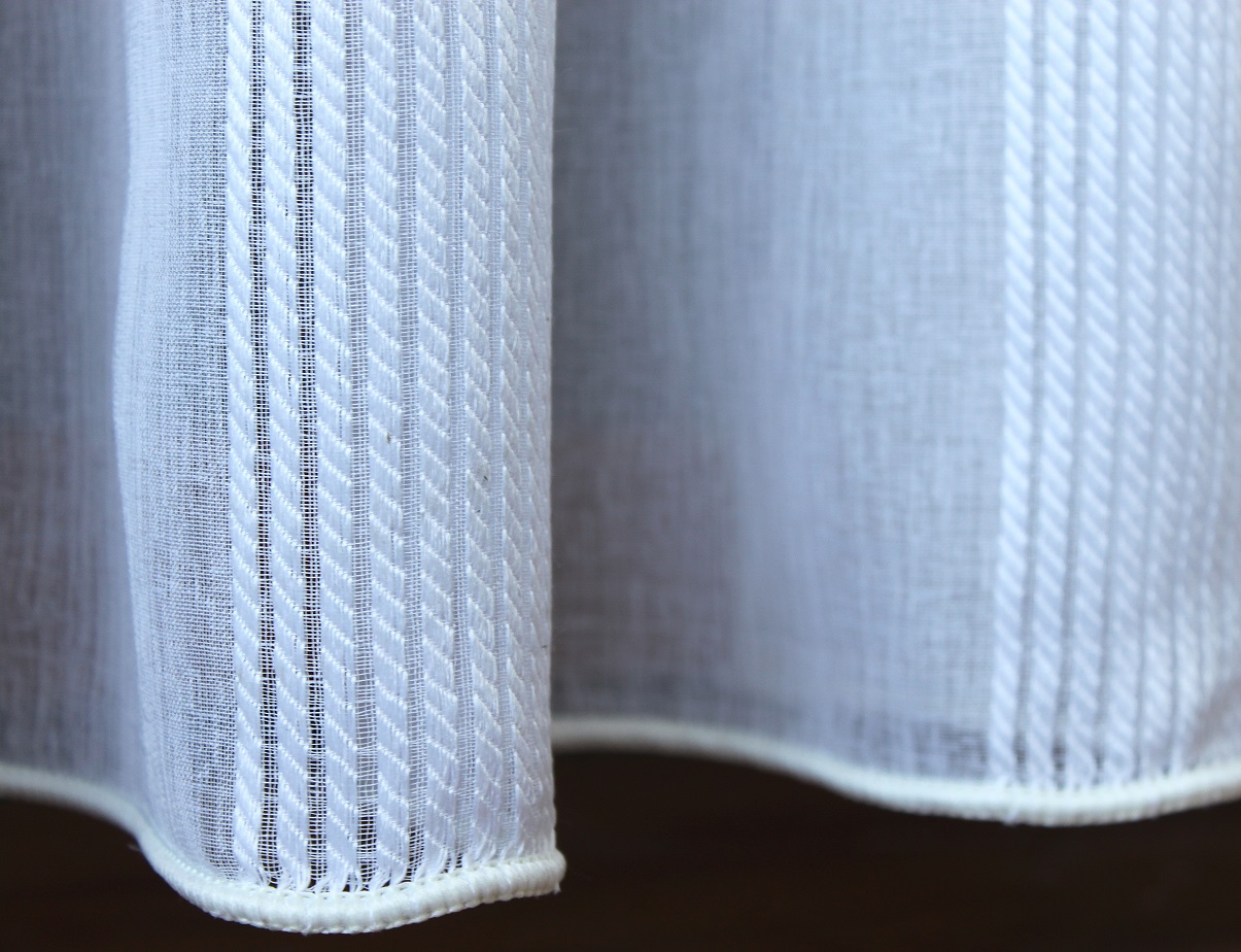 Duże zdjęcie produktu Firanka marszczona pionowe pasy