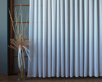 Miniaturka produktu Firanka marszczona pionowe pasy