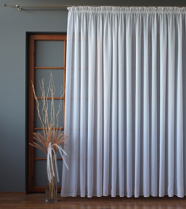 Miniaturka produktu Firanka marszczona pionowe pasy