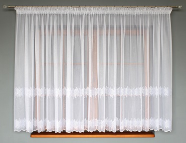 Miniaturka produktu Firanka marszczona melodia