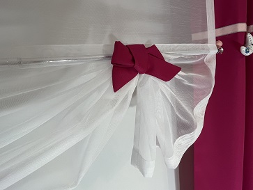 Miniaturka produktu Panel Renia z różowymi kokardkami