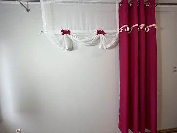 Miniaturka produktu Panel Renia z różowymi kokardkami