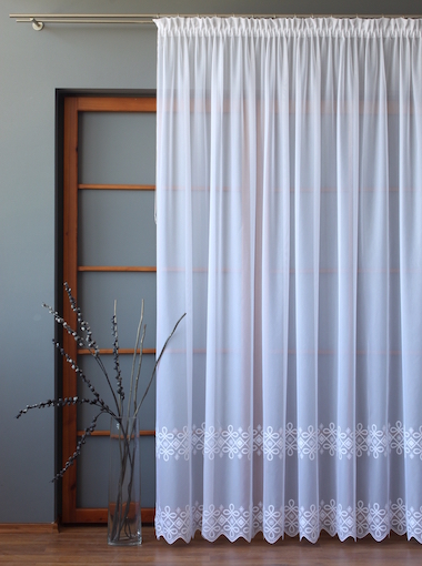 Miniaturka produktu Firanka marszczona Stokrotka