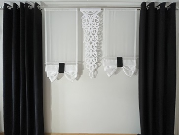 Miniaturka produktu Zasłona Velvet czarna